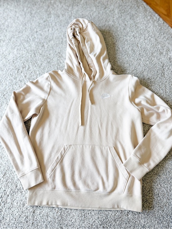 Nike Tops - Adult small Nike Ivory Bone hoodie